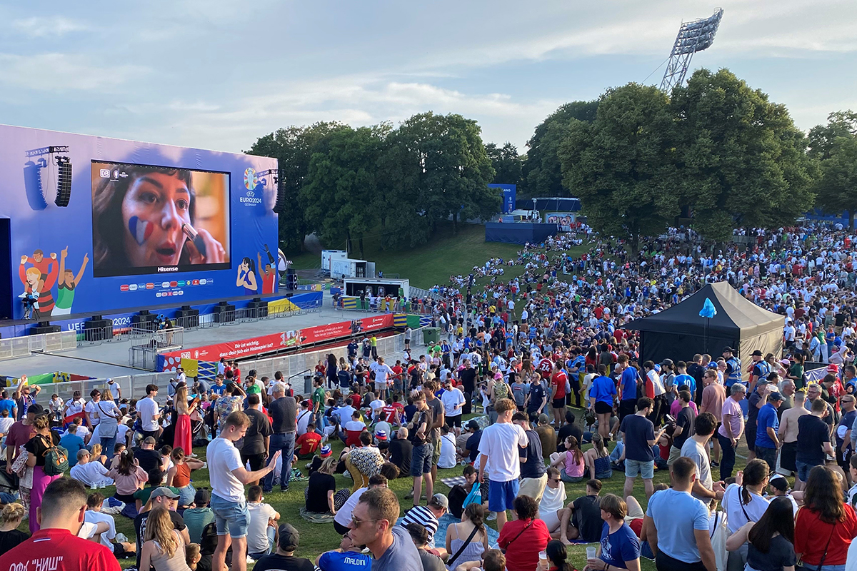 UEFA EURO 2024: Fan Zone im Olympiapark